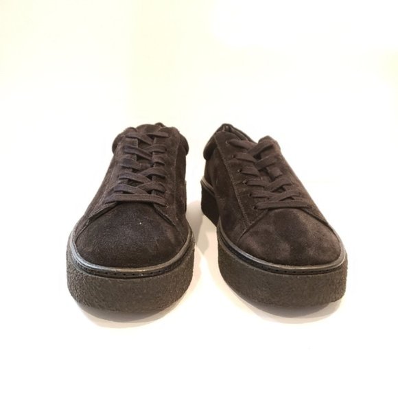 Vince. Womens sneakers black suede 8 - Picture 5 of 8